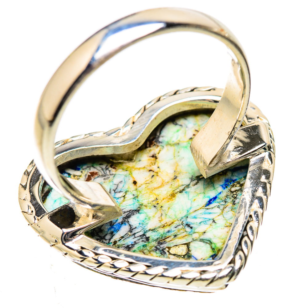 Large Azurite Ring Size 10 (925 Sterling Silver) RING135342