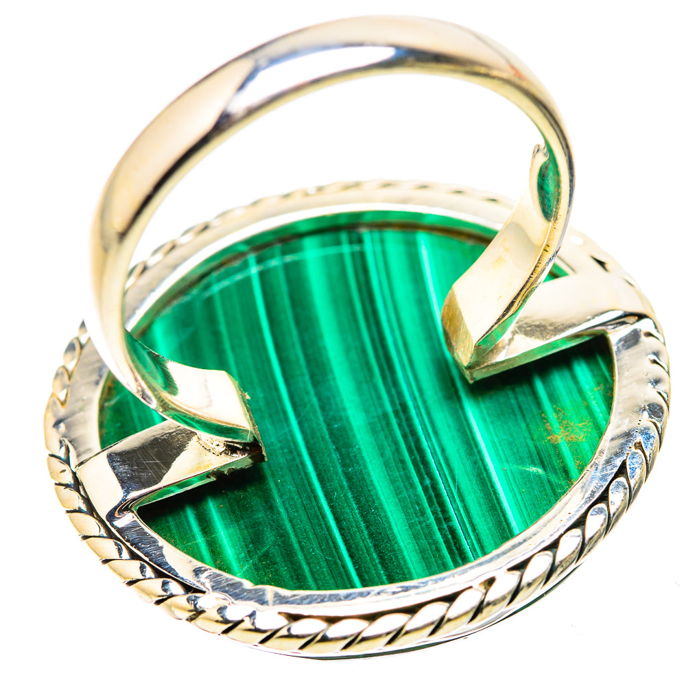 Malachite Ring Size 10 (925 Sterling Silver) RING134934