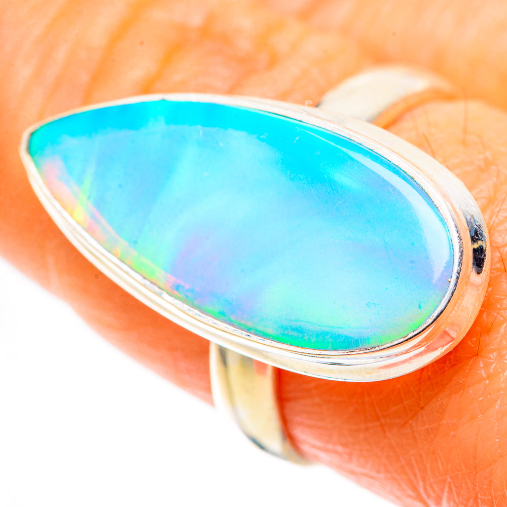 Aura Opal Ring Size 8.25 (925 Sterling Silver) RING136020
