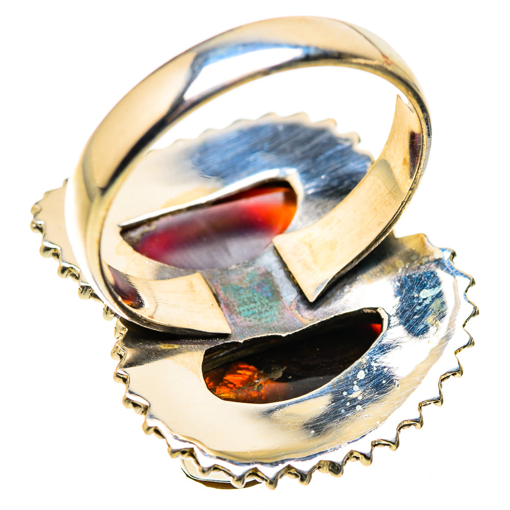 Mexican Fire Agate Ring Size 8 (925 Sterling Silver) RING134977