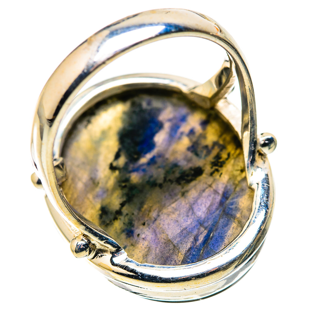 Large Labradorite Ring Size 10 (925 Sterling Silver) RING136175