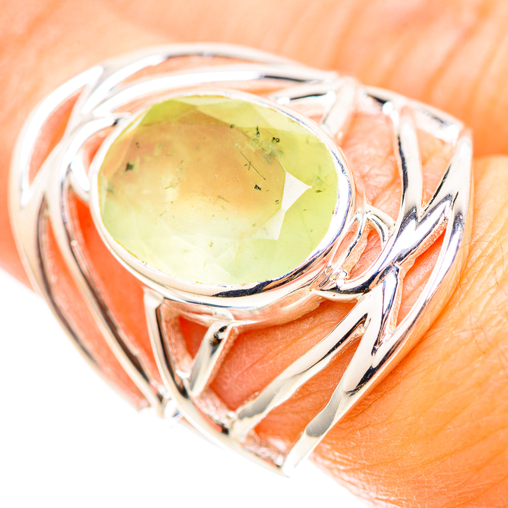 Prehnite Ring Size 6.25 (925 Sterling Silver) RING136315