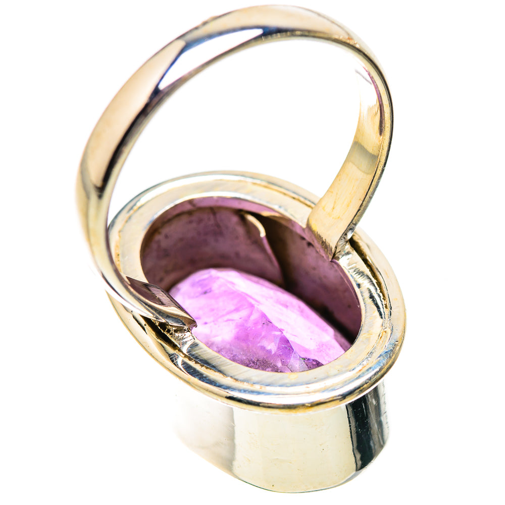 Large Faceted Amethyst Ring Size 9 (925 Sterling Silver) RING135334