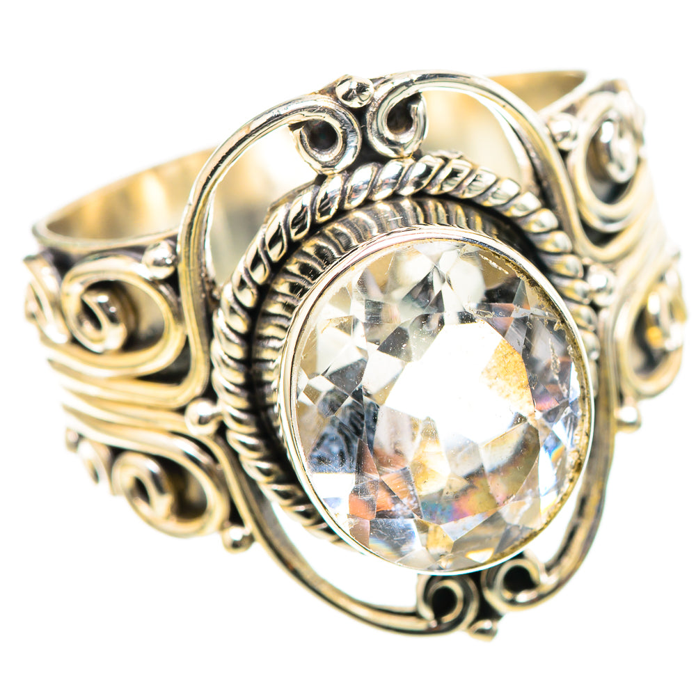 White Quartz Ring Size 10 (925 Sterling Silver) RING136627
