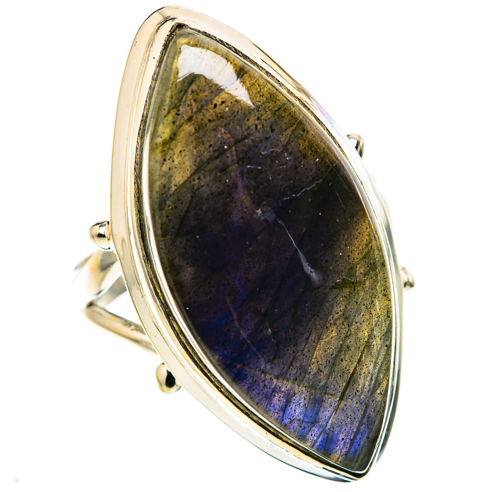 Large Labradorite Ring Size 9.5 (925 Sterling Silver) RING136173