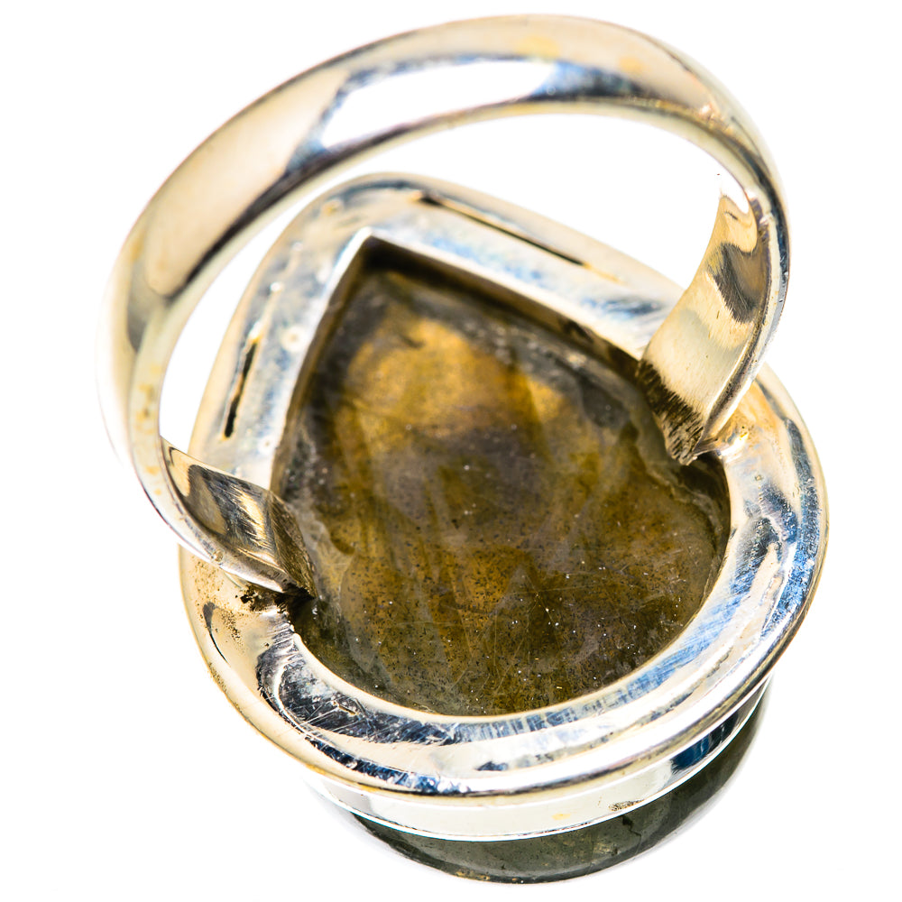 Labradorite Ring Size 7.5 (925 Sterling Silver) RING135849