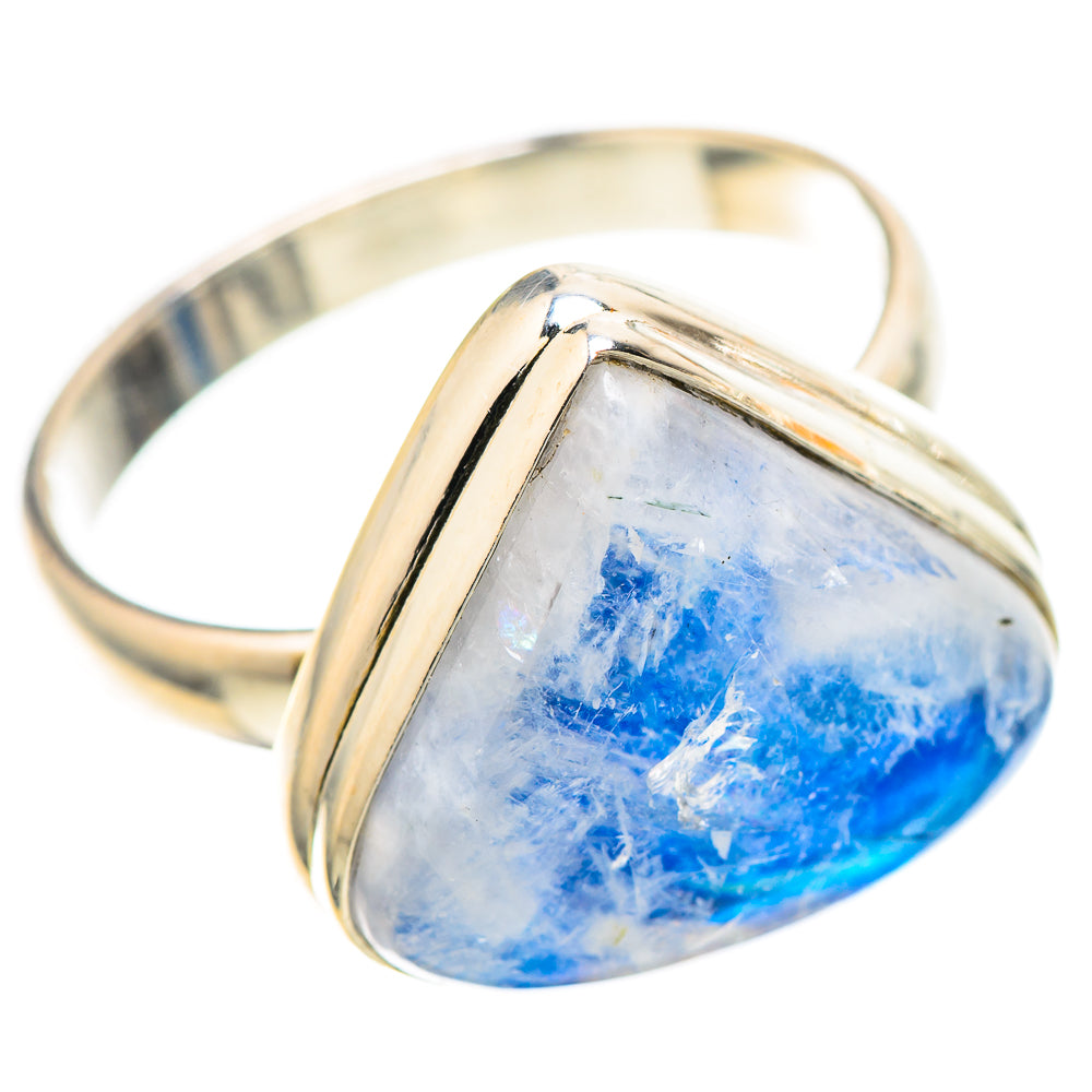 Rainbow Moonstone 925 Sterling Silver Ring Size 10.5 (925 Sterling Silver) RING137371