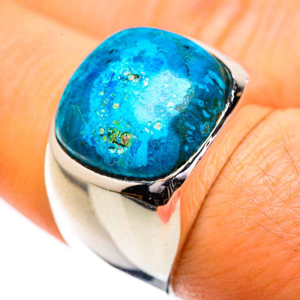 Chrysocolla Ring Size 7 (925 Sterling Silver) RING135817