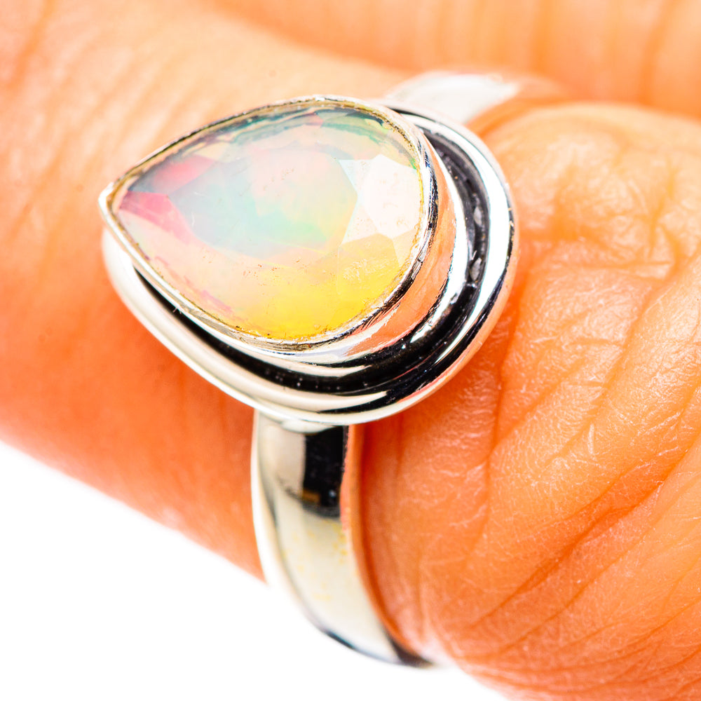Ethiopian Opal Ring Size 6.5 (925 Sterling Silver) RING136018