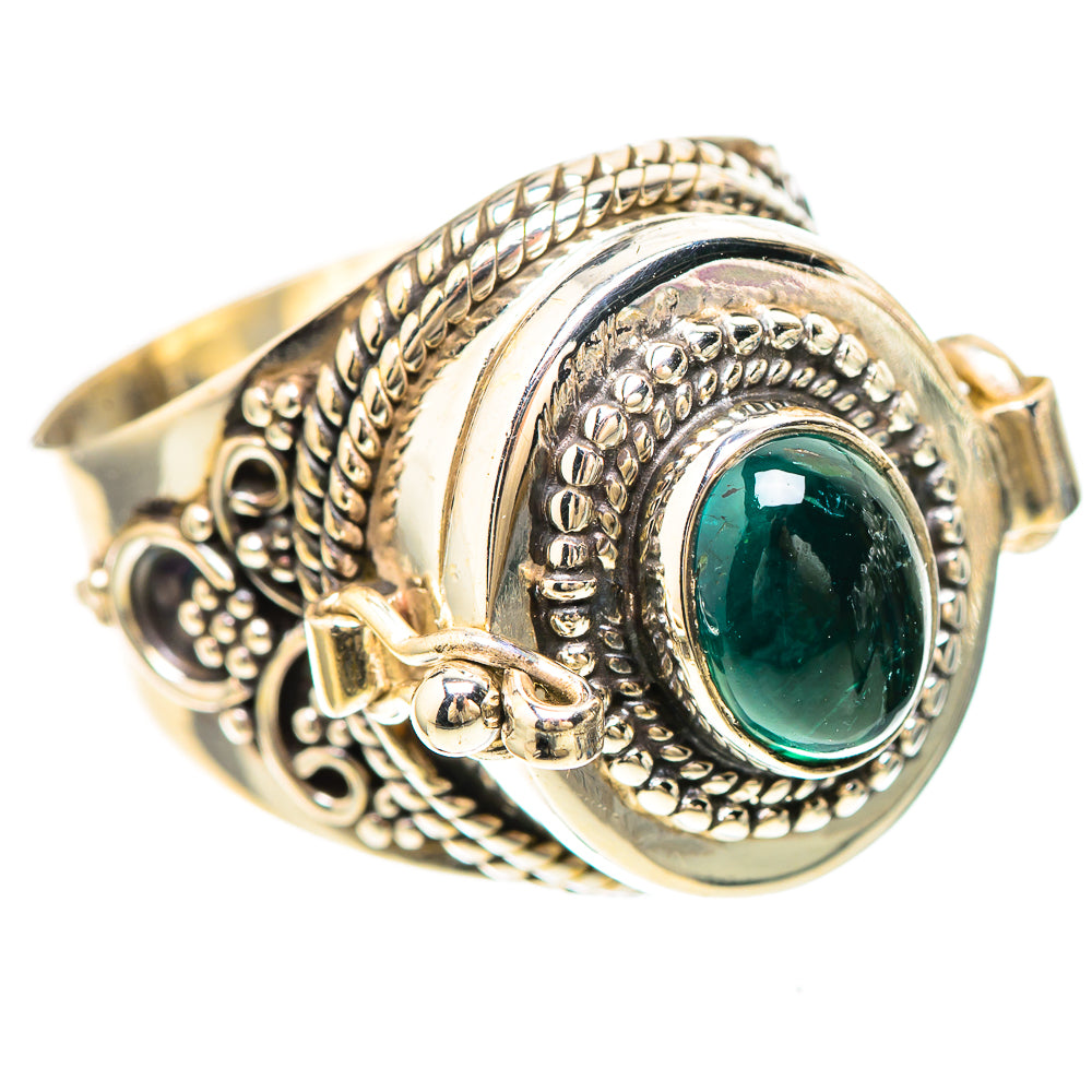 Poison Green Tourmaline 925 Sterling Silver Ring Size 8 (925 Sterling Silver) RING137173