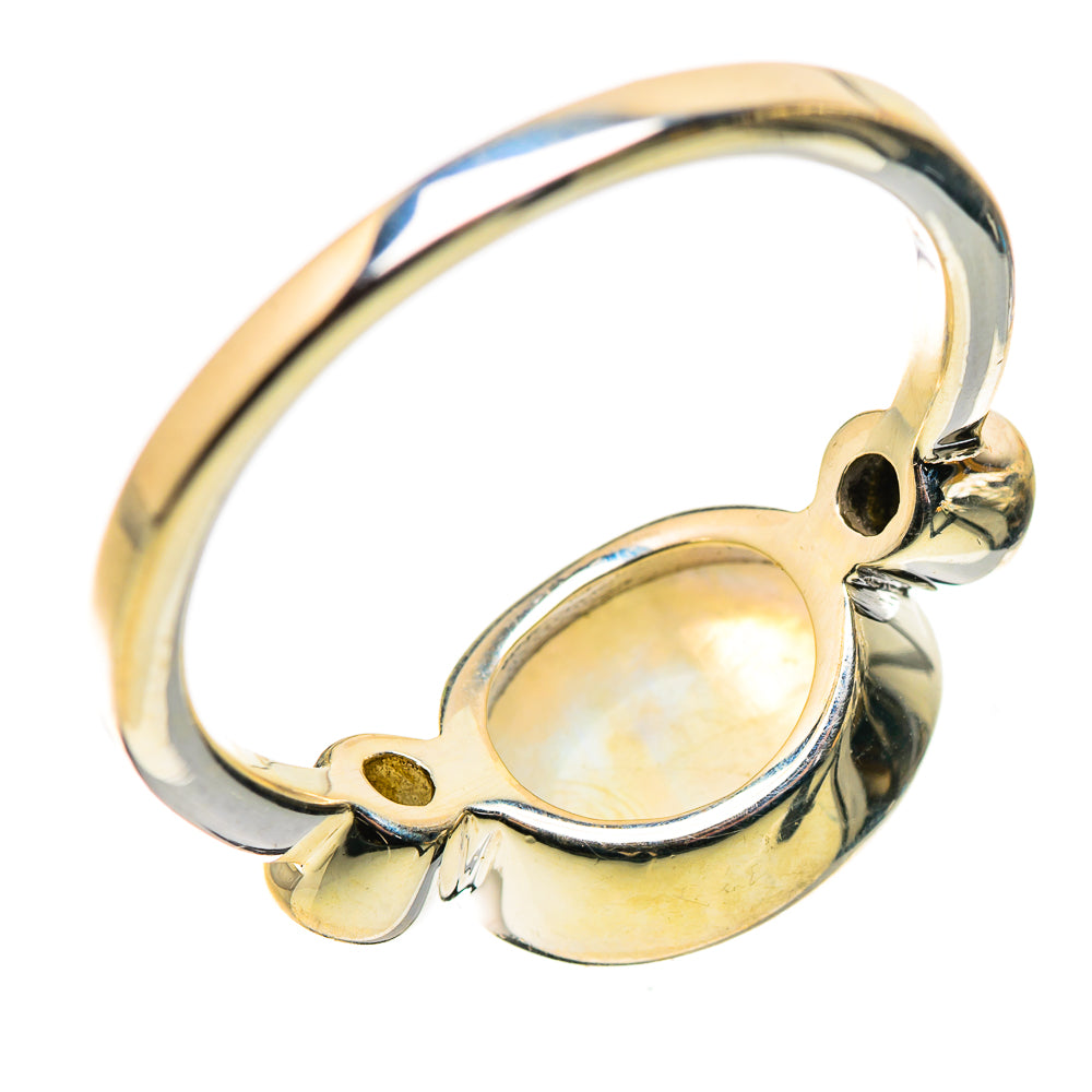 Rainbow Moonstone Ring Size 9 (925 Sterling Silver) RING134839