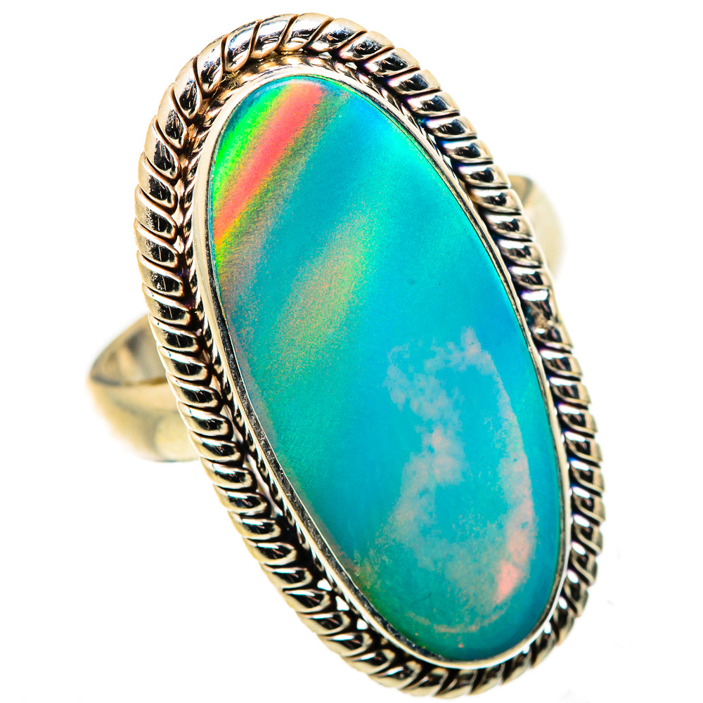 Aura Opal Ring Size 7.5 (925 Sterling Silver) RING134845