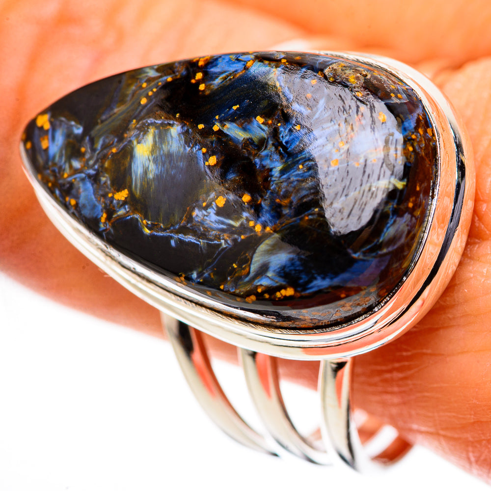 Large Pietersite Ring Size 11.75 (925 Sterling Silver) RING134720