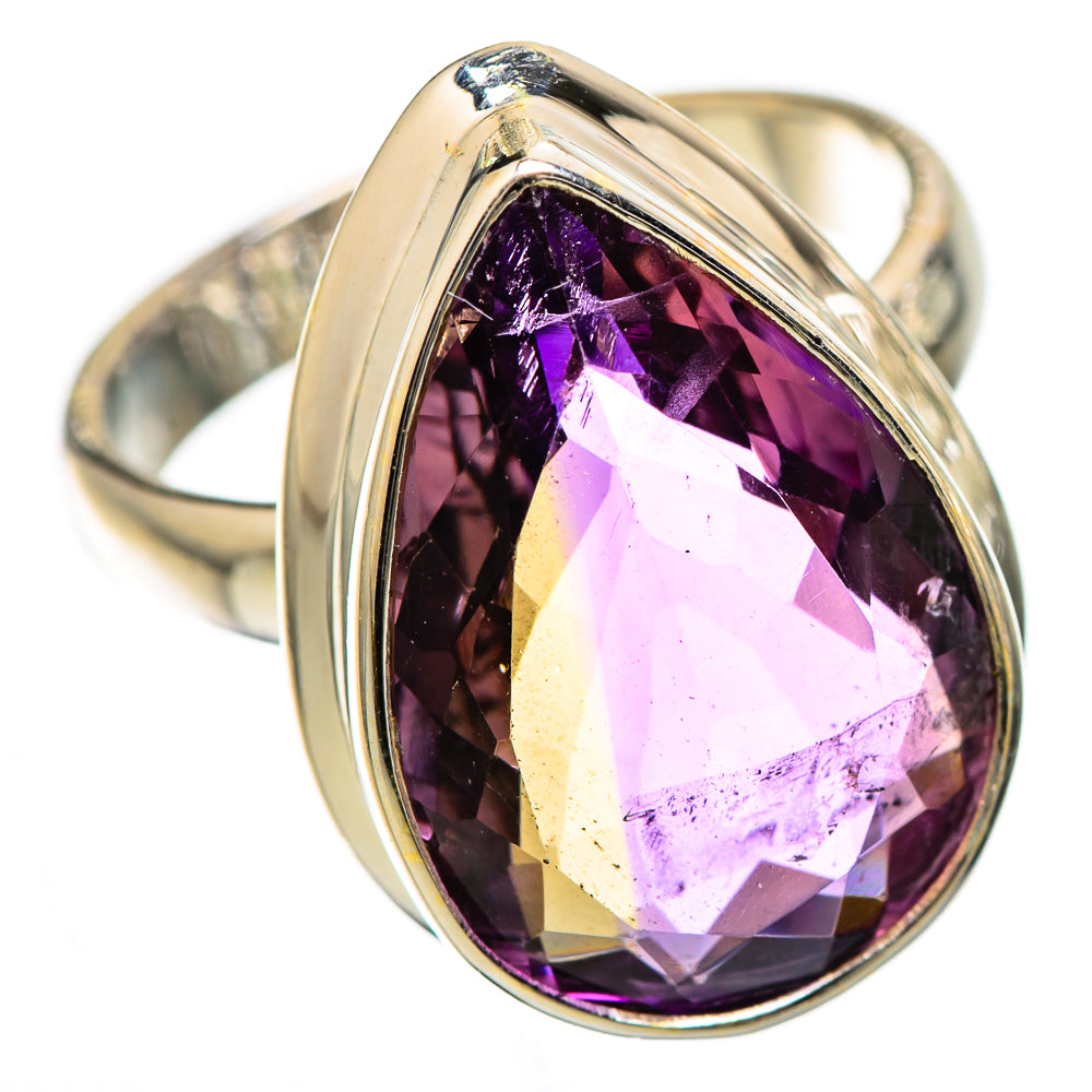 Faceted Ametrine Ring Size 6.25 (925 Sterling Silver) RING135853