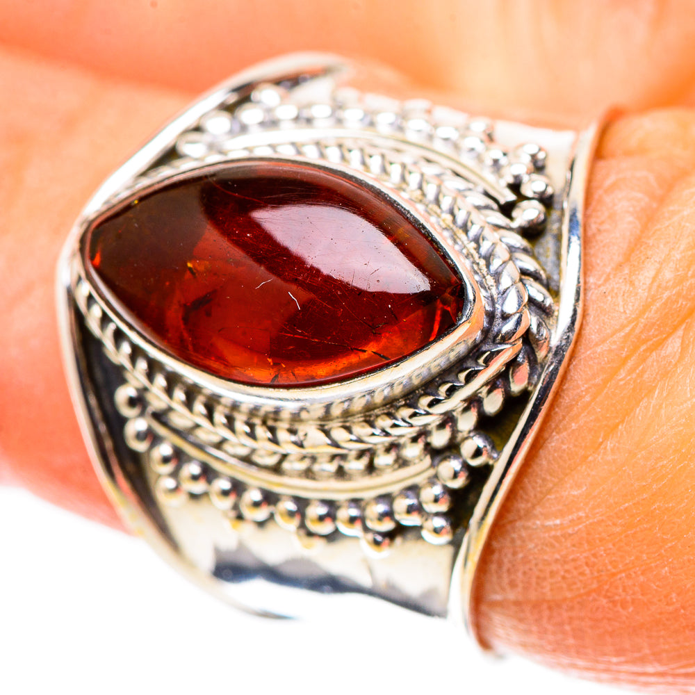 Baltic Amber 925 Sterling Silver Ring Size 6.5 (925 Sterling Silver) RING137677