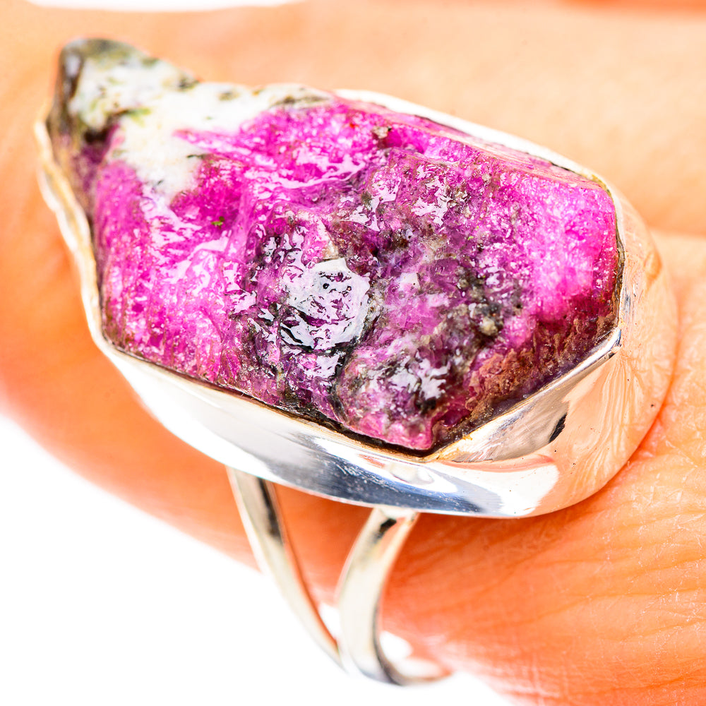 Large Pink Tourmaline 925 Sterling Silver Ring Size 9 Ana Co R136349
