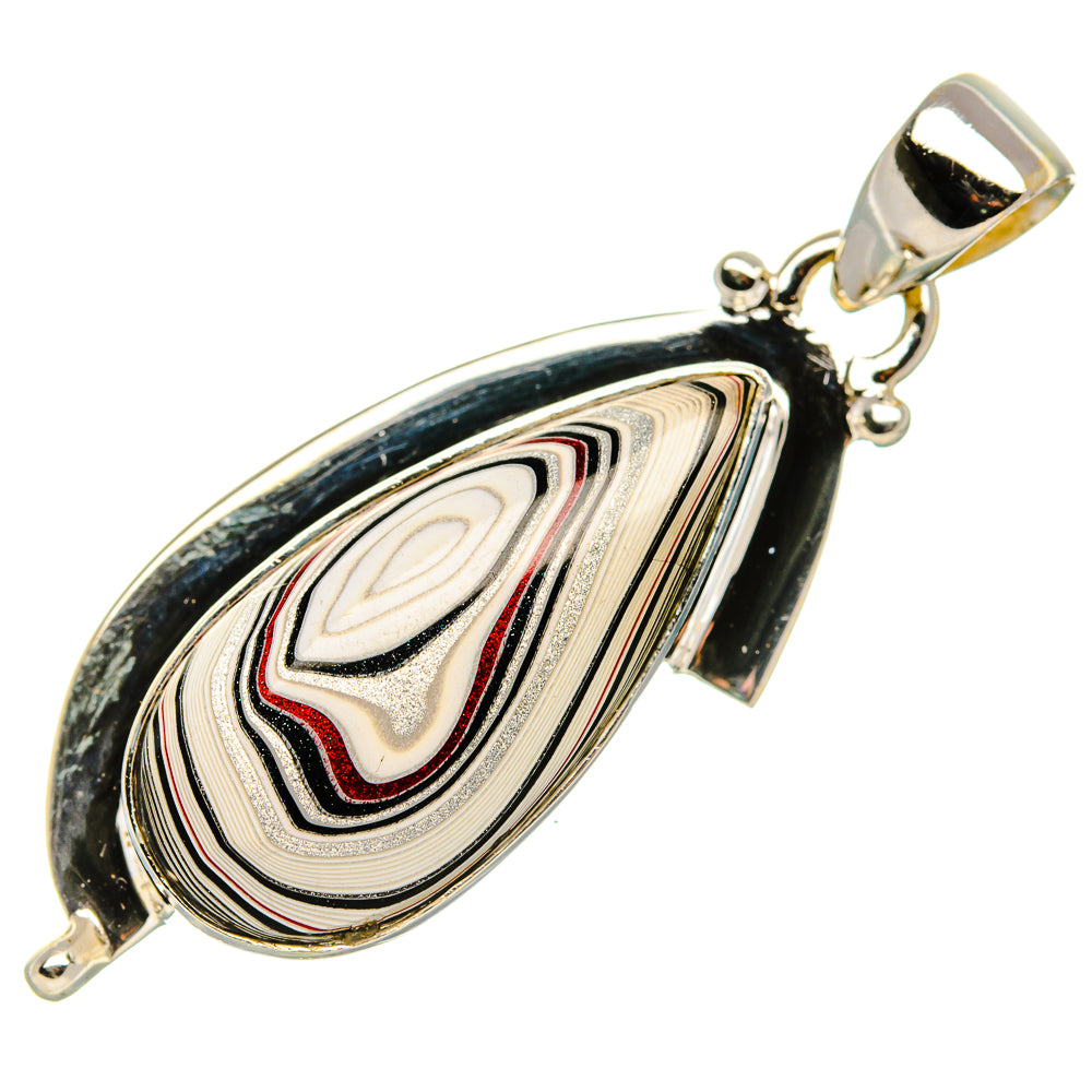 Fordrite 925 Sterling Silver Pendant 1 3/4" (925 Sterling Silver) PD37622