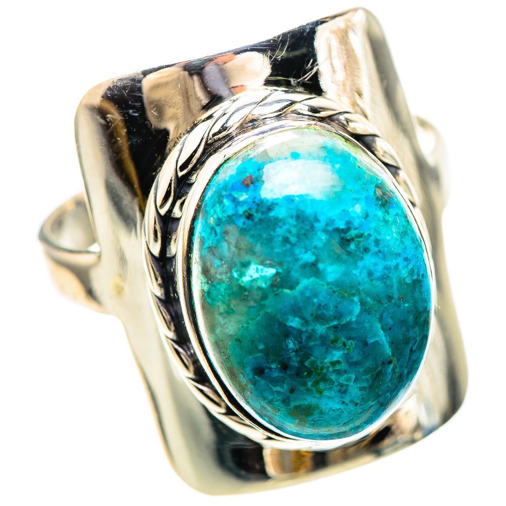 Chrysocolla Ring Size 10.5 (925 Sterling Silver) RING136441