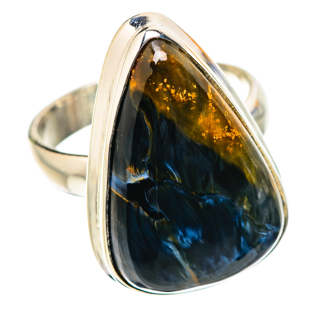 Anasilvercos Pietersite Ring Size 6.5 (925 Sterling Silver)