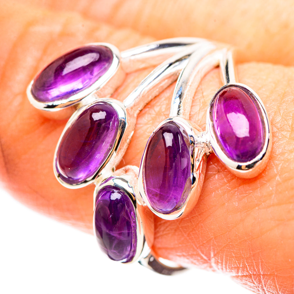 Amethyst Ring Size 9 (925 Sterling Silver) RING136289