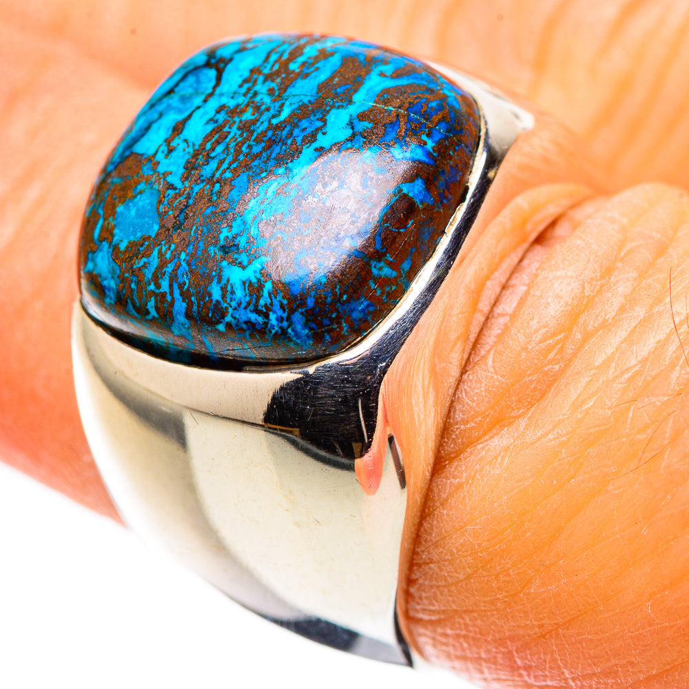 Shattuckite Ring Size 6.75 (925 Sterling Silver) RING136062