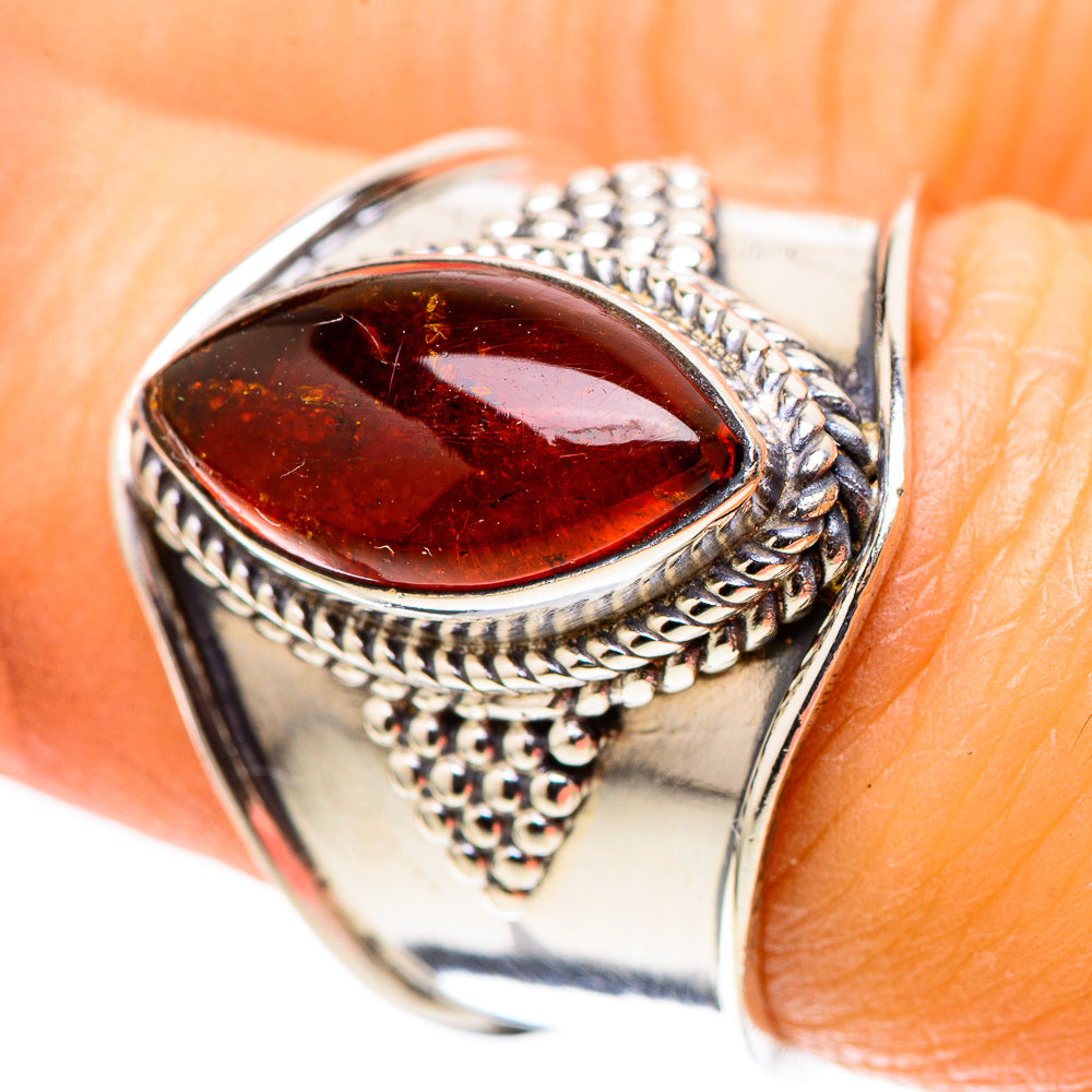 Baltic Amber 925 Sterling Silver Ring Size 6.75 (925 Sterling Silver) RING137627