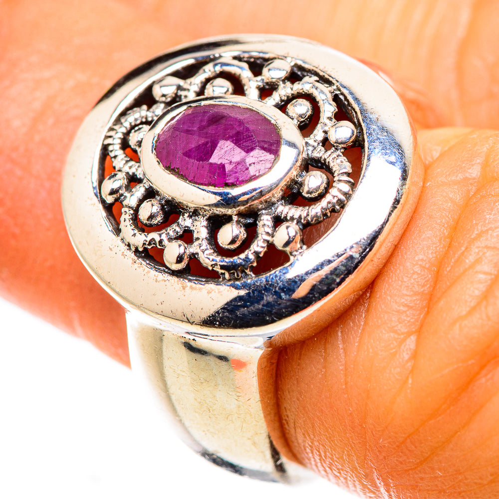 Ruby Ring Size 5.75 (925 Sterling Silver) RING134792