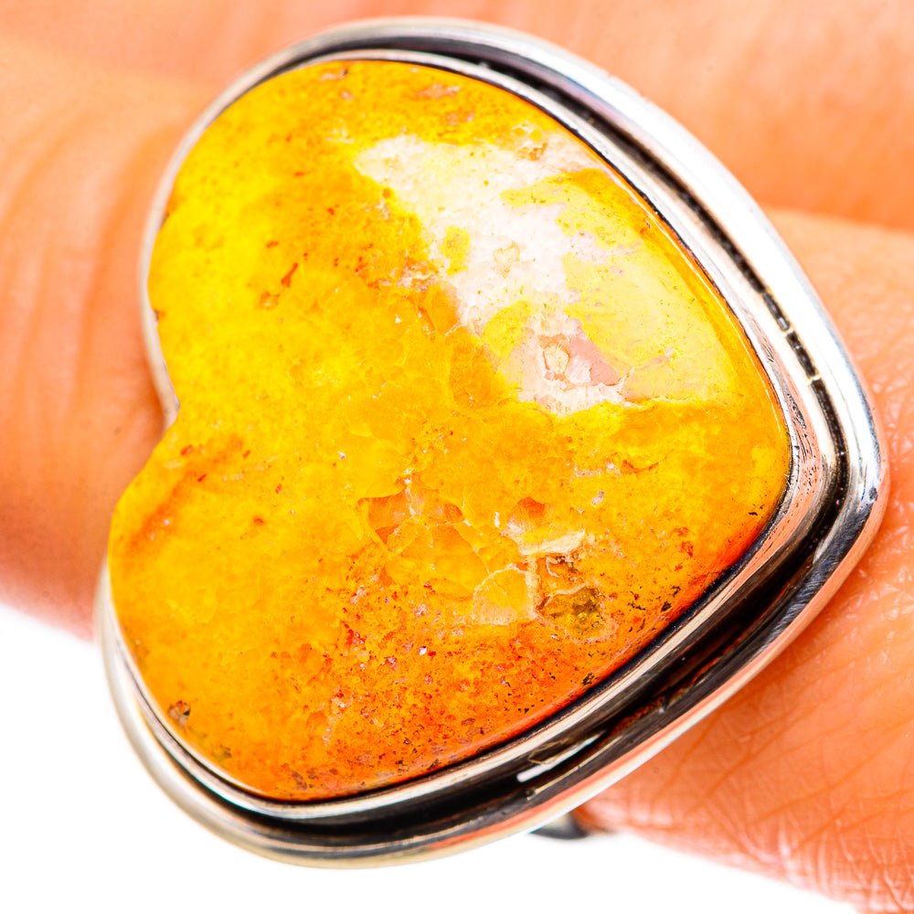 Large Mookaite Ring Size 8.25 (925 Sterling Silver) RING135755