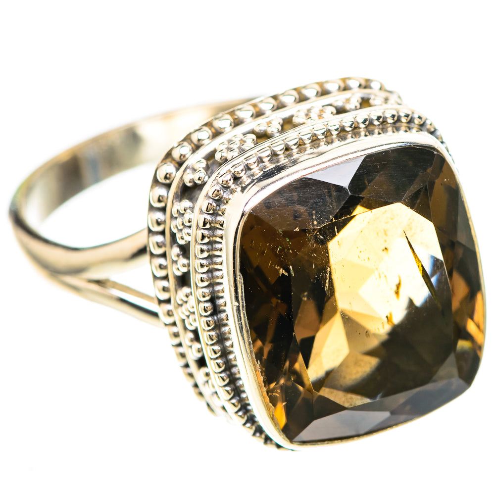 Smoky Quartz 925 Sterling Silver Ring Size 11.75 (925 Sterling Silver) RING137211
