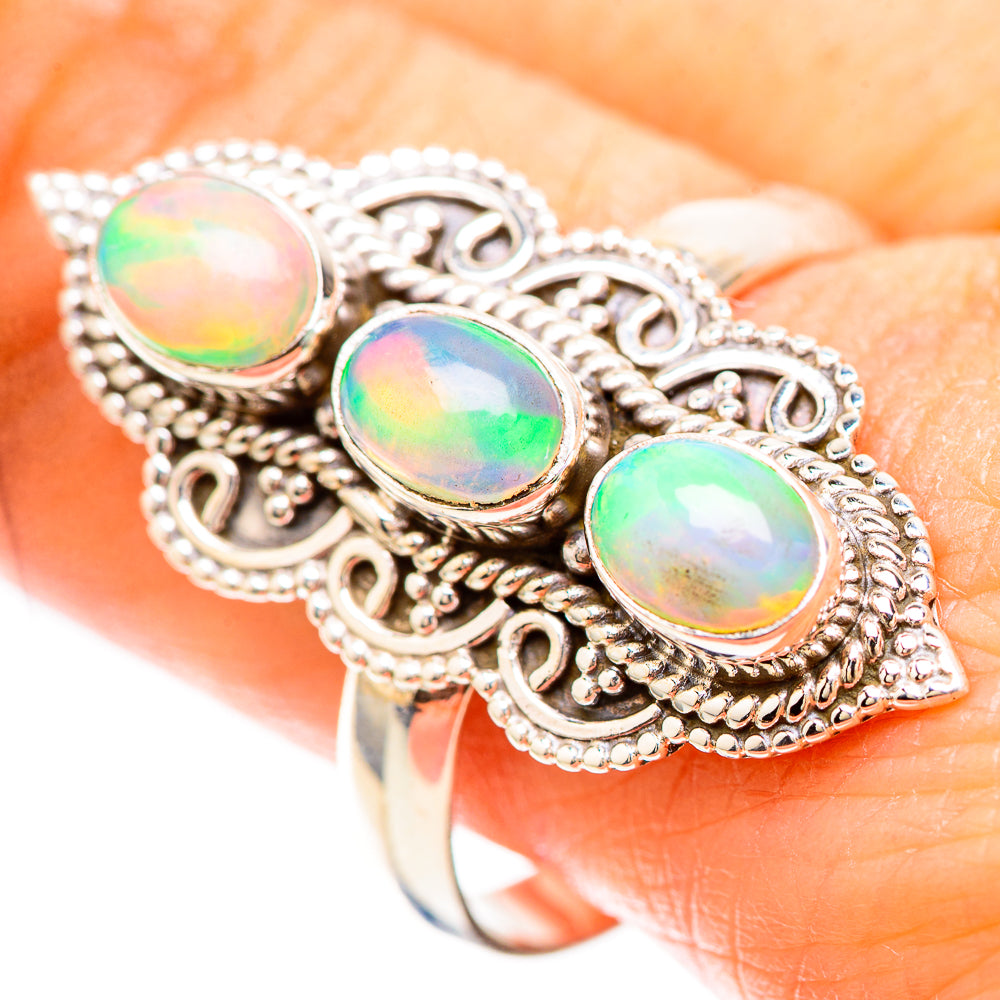 Natural Ethiopian Opal Ring Size 10.75 (925 Sterling Silver) RING136481