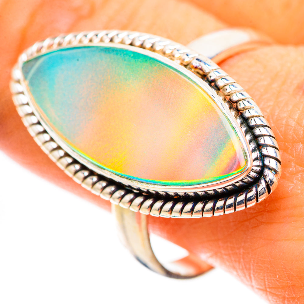 Aura Opal Ring Size 10.5 (925 Sterling Silver) RING135296