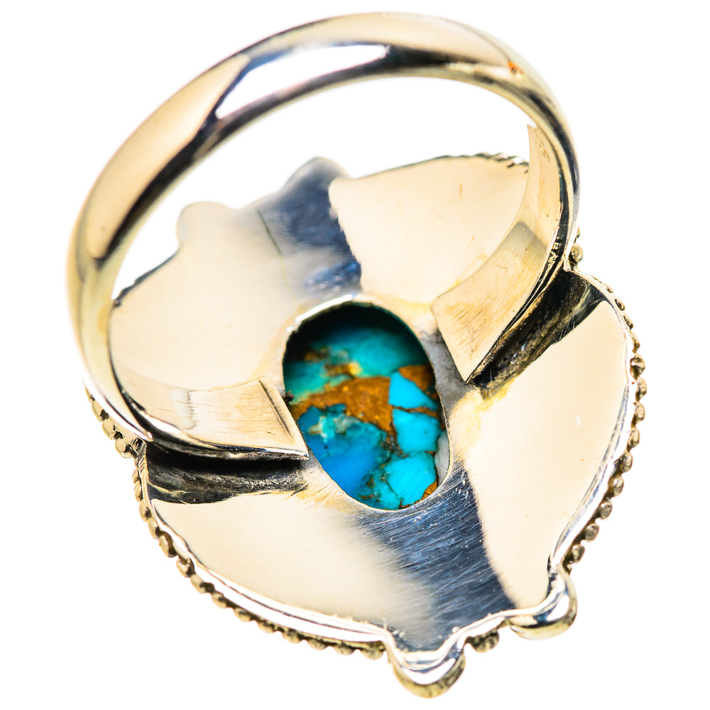 Spiny Oyster Turquoise Ring Size 8 (925 Sterling Silver) RING134651