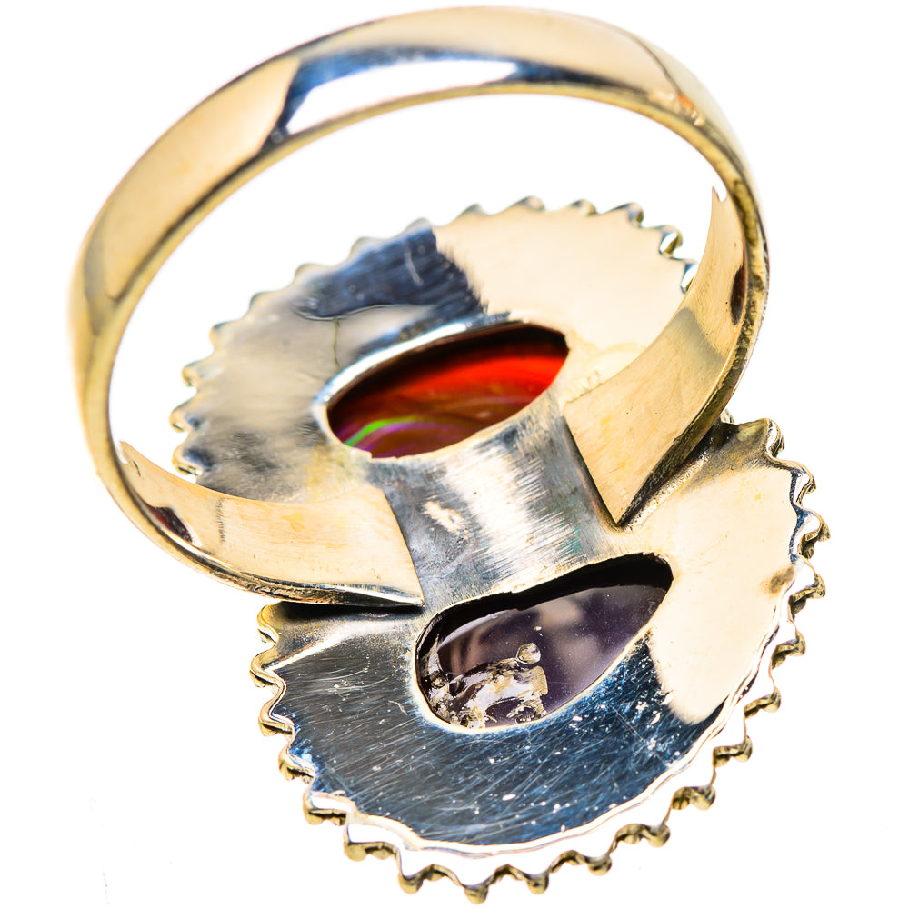 Mexican Fire Agate Ring Size 9 (925 Sterling Silver) RING135484