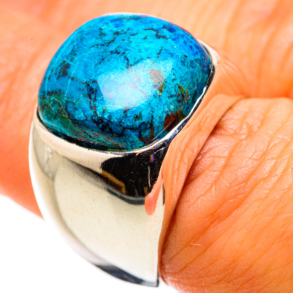 Chrysocolla Ring Size 7.25 (925 Sterling Silver) RING134848