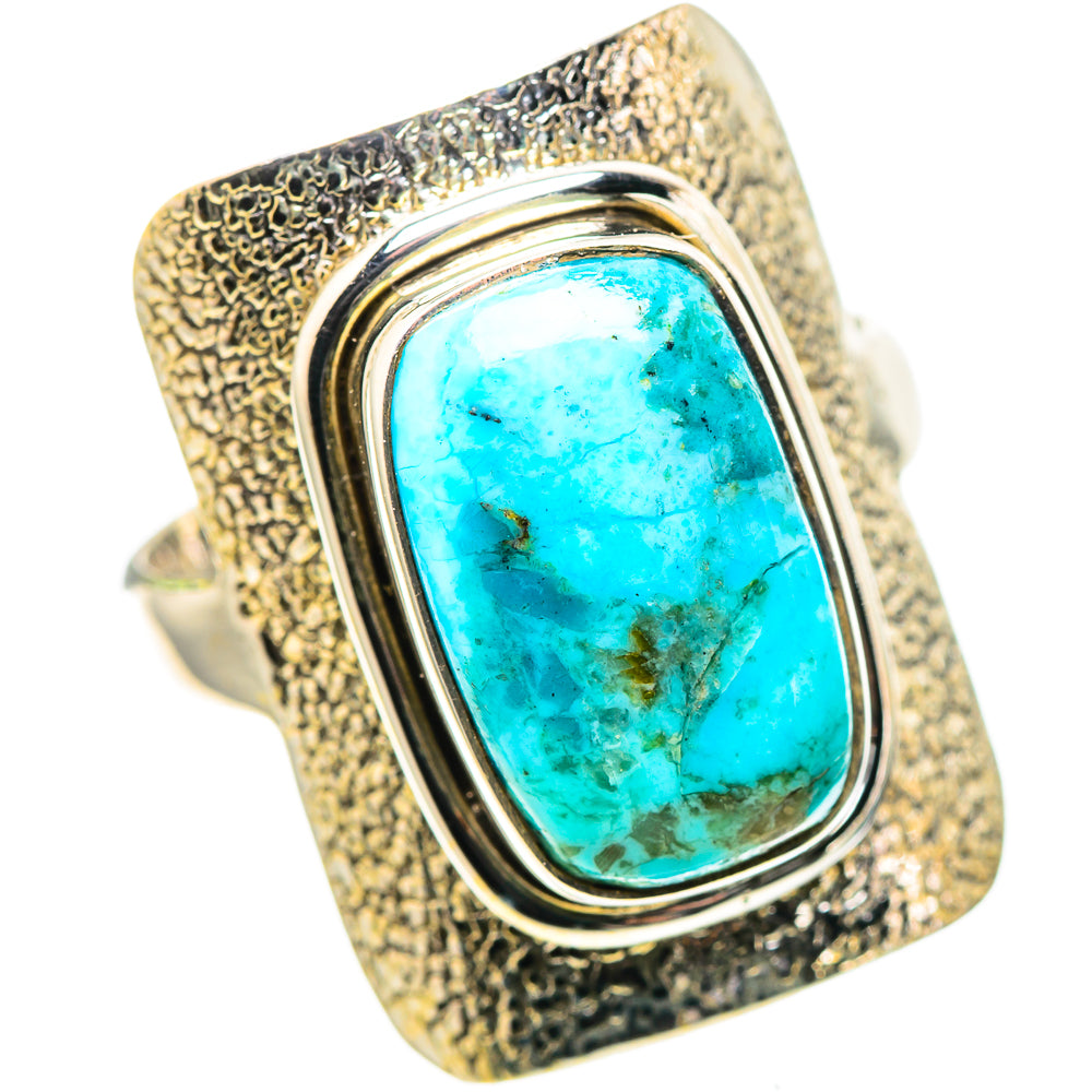 Chrysocolla 925 Sterling Silver Ring Size 9.5 (925 Sterling Silver) RING137407