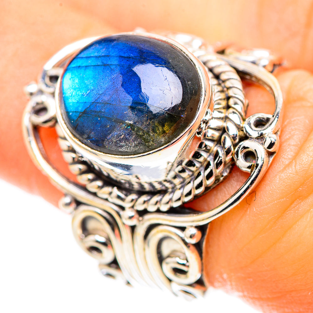 Labradorite Ring Size 6.5 (925 Sterling Silver) RING136772