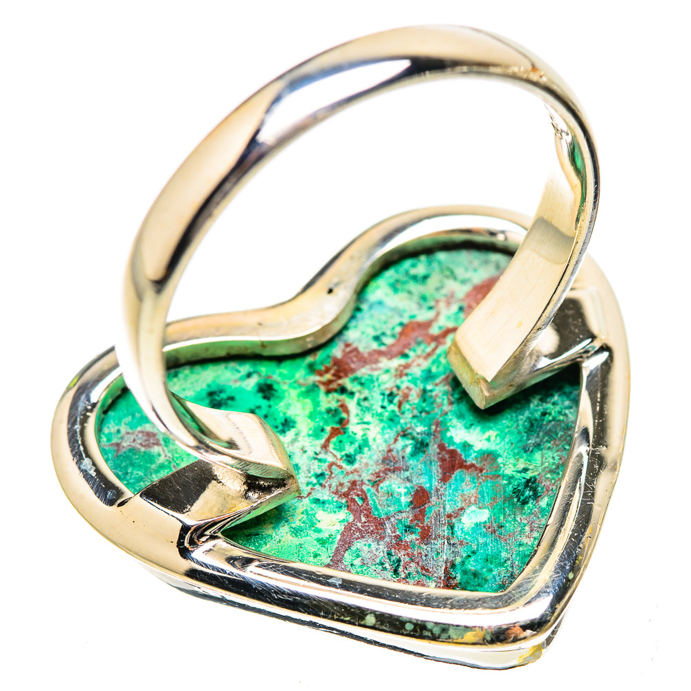 Large Chrysocolla Ring Size 10.75 (925 Sterling Silver) RING135376