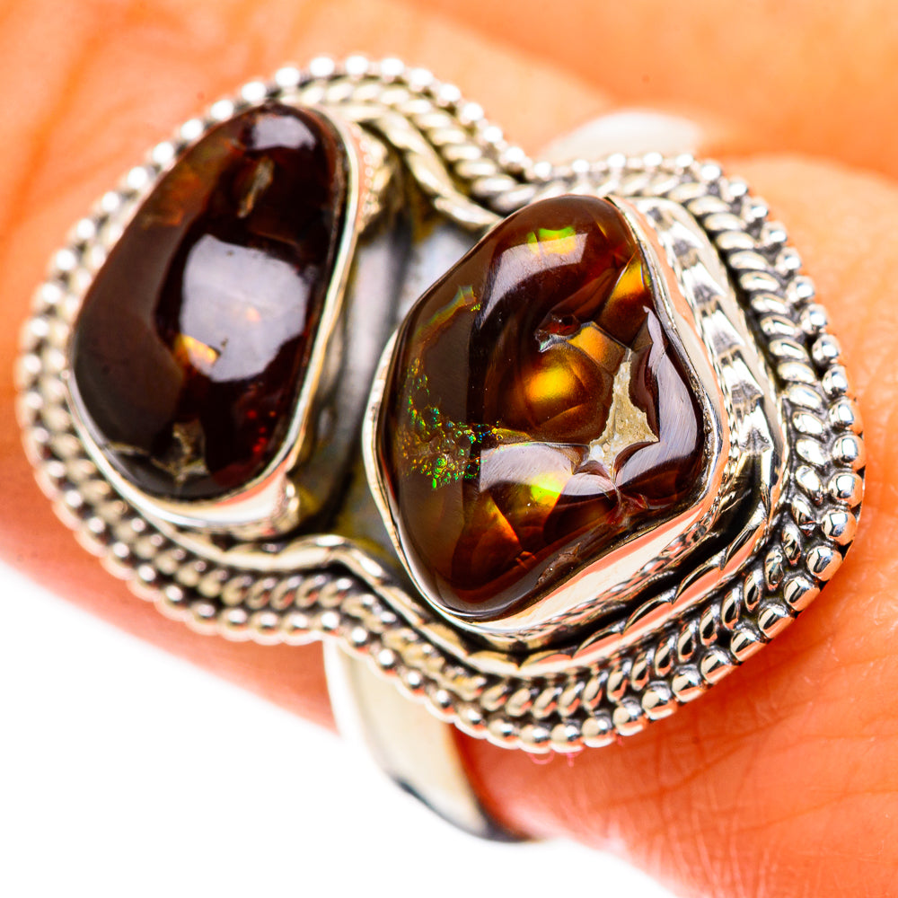 Mexican Fire Agate Ring Size 9 (925 Sterling Silver) RING135506