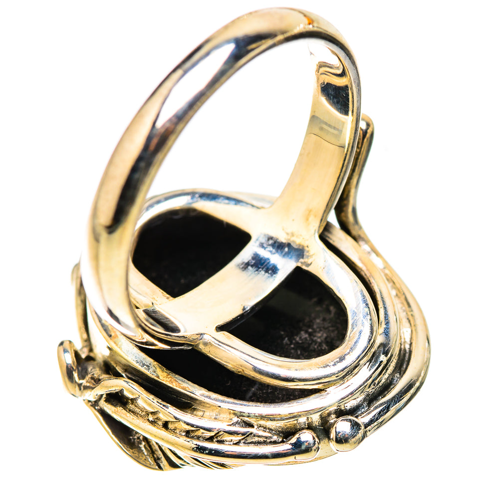 Black Onyx Ring Size 7.25 (925 Sterling Silver) RING135611
