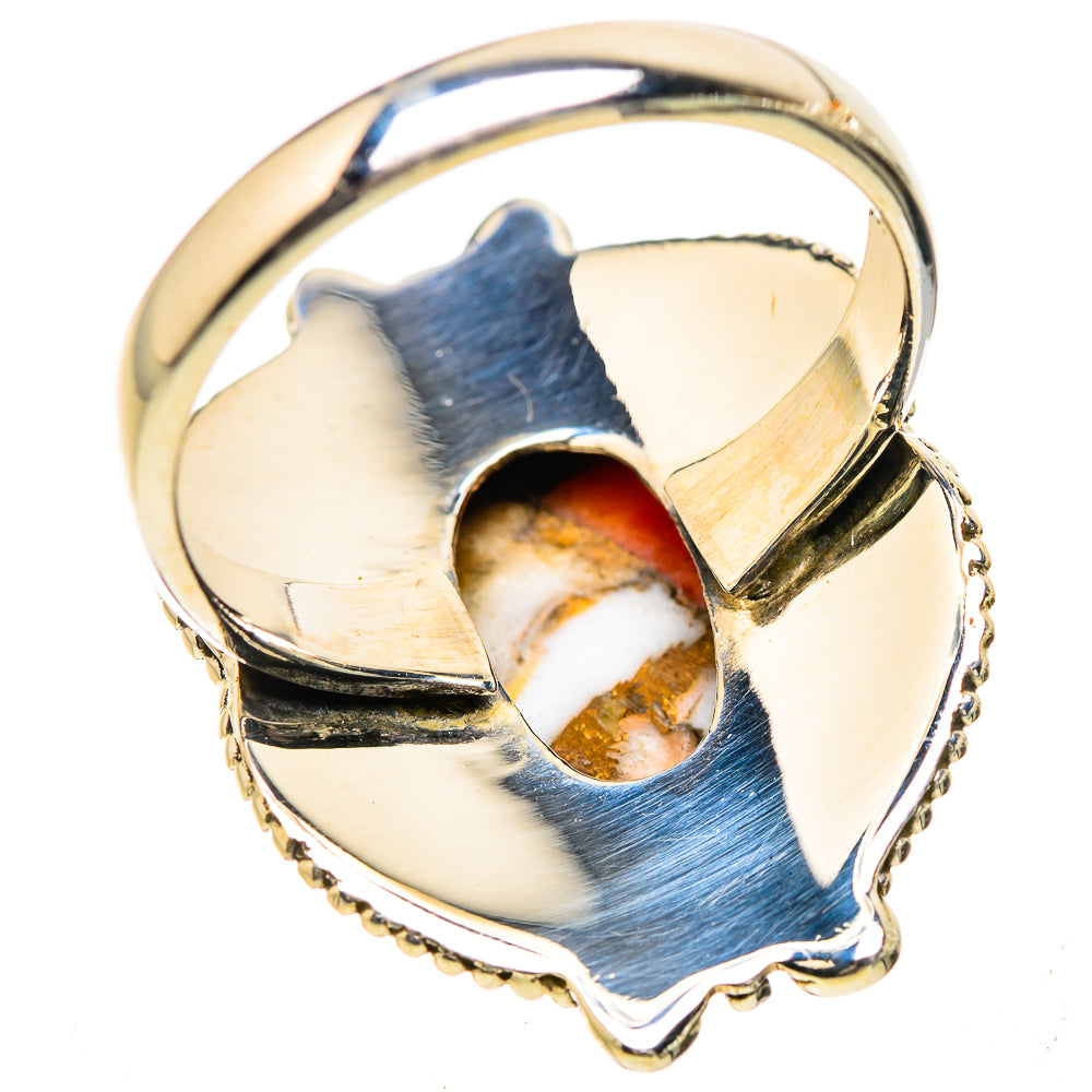 Spiny Oyster Turquoise 925 Sterling Silver Ring Size 9 Ana Co R135252