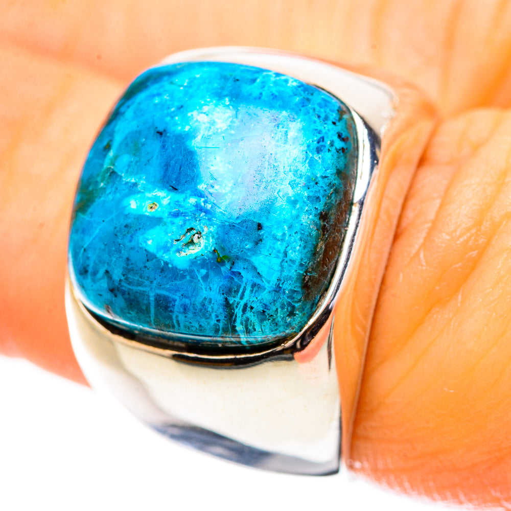 Chrysocolla Ring Size 6.75 (925 Sterling Silver) RING135213