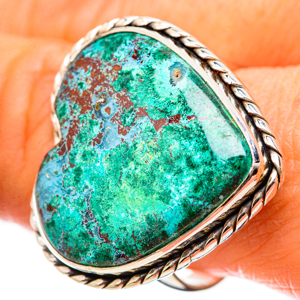 Large Shattuckite Ring Size 9.75 (925 Sterling Silver) RING135556