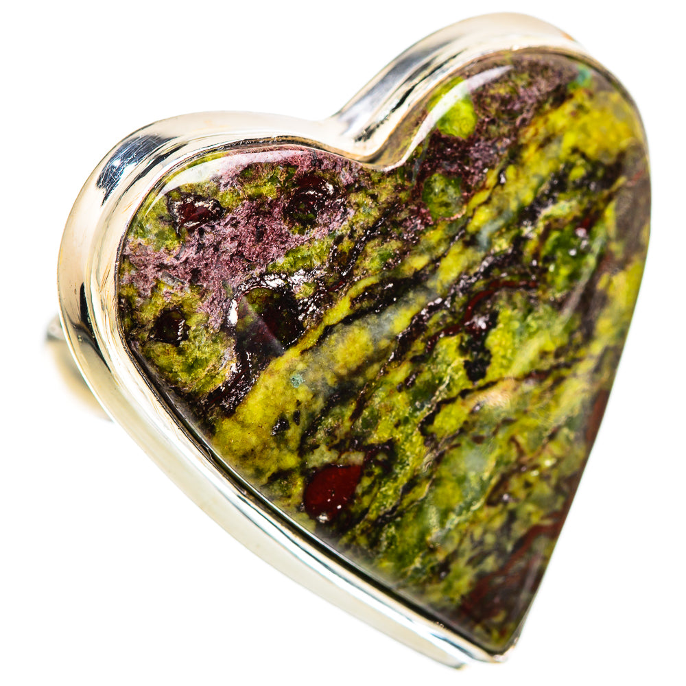 Large Dragon's Blood Jasper Ring Size 7.25 (925 Sterling Silver) RING135906