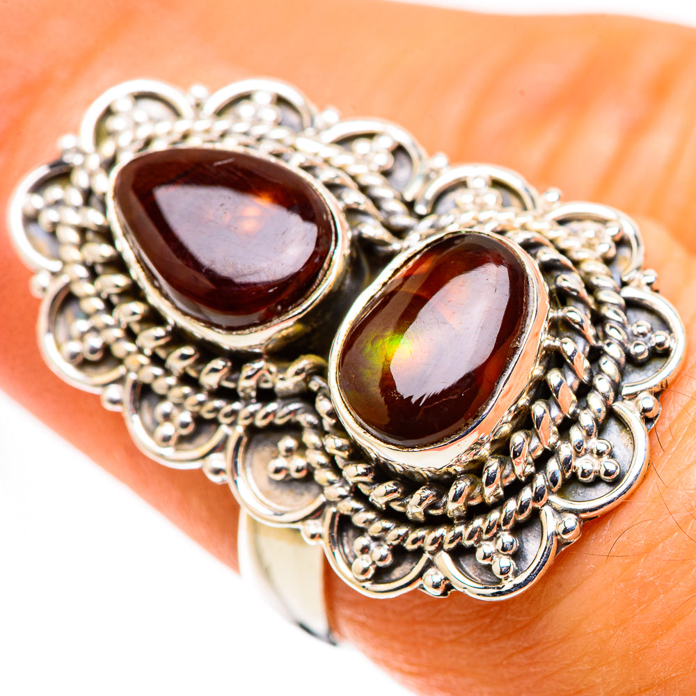 Mexican Fire Agate Ring Size 7 (925 Sterling Silver) RING134787