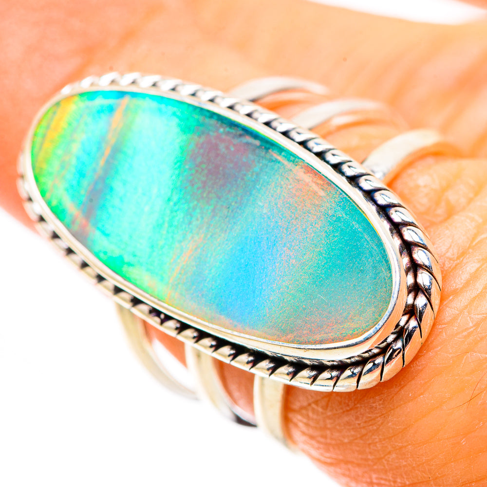 Aura Opal Ring Size 6.5 (925 Sterling Silver) RING136034