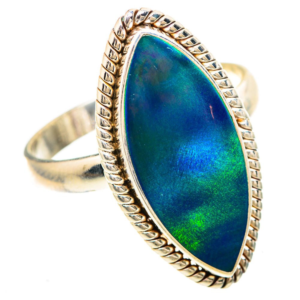 Aura Opal 925 Sterling Silver Ring Size 11.5 (925 Sterling Silver) RING137235