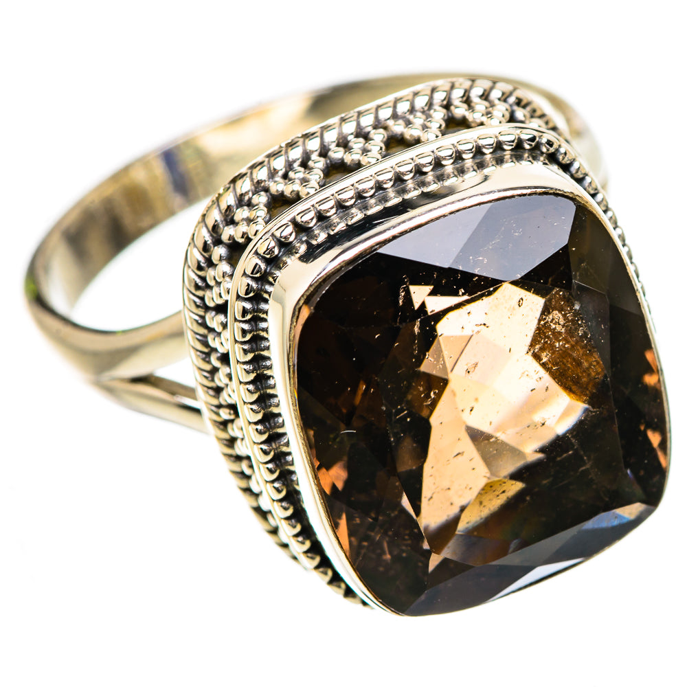 Smoky Quartz Ring Size 11.5 (925 Sterling Silver) RING135189