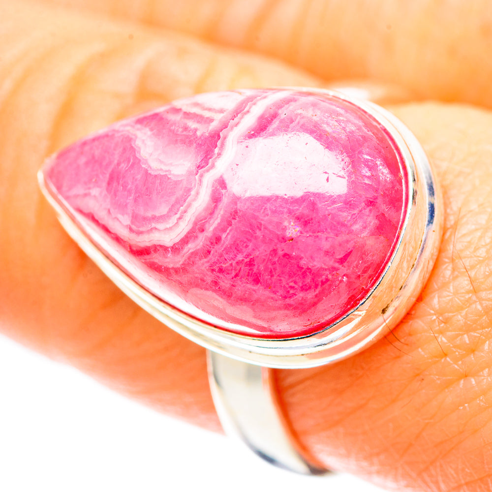 Rhodochrosite Ring Size 8 (925 Sterling Silver) RING136571