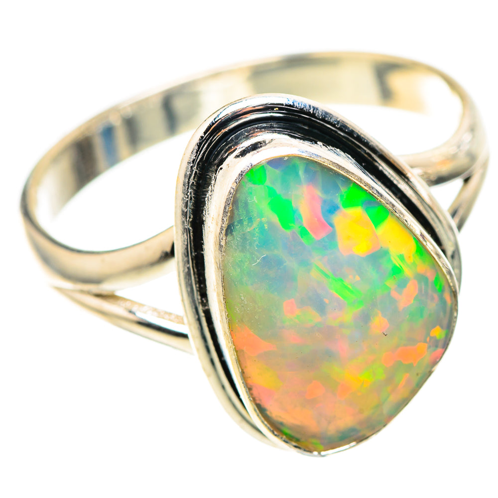 Ethiopian Opal Ring Size 12 (925 Sterling Silver) RING136904
