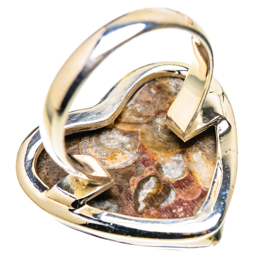 Large Mushroom Rhyolite Ring Size 8 (925 Sterling Silver) RING136203